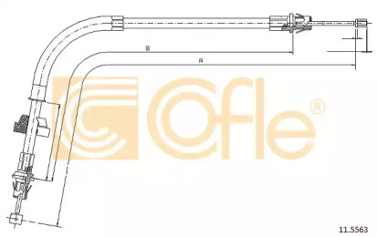 Трос COFLE 11.5563