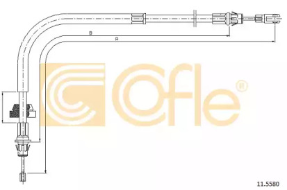 Трос COFLE 11.5580