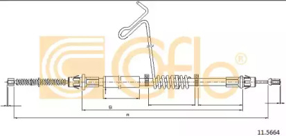 Трос COFLE 11.5664