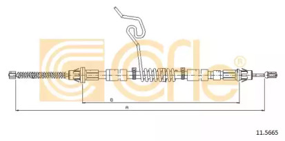 Трос COFLE 11.5665