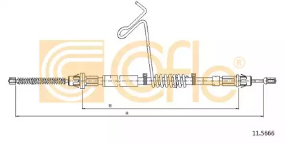 Трос COFLE 11.5666