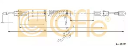 Трос COFLE 11.5679