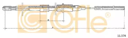 Трос COFLE 11.574