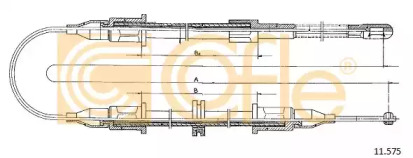 Трос COFLE 11.575