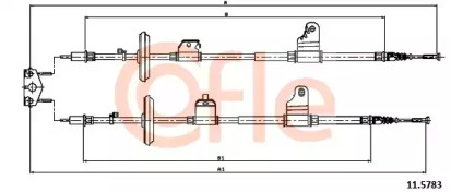 Трос COFLE 11.5783
