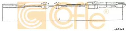 Трос COFLE 11.5921