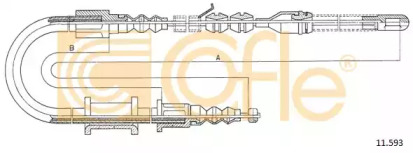Трос COFLE 11.593