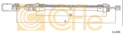 Трос COFLE 11.605