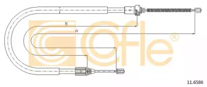 Трос COFLE 11.6586