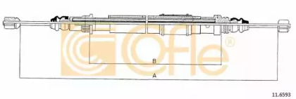 Трос COFLE 11.6593