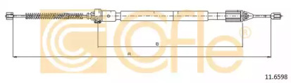 Трос COFLE 11.6598