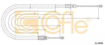 Трос COFLE 11.6600
