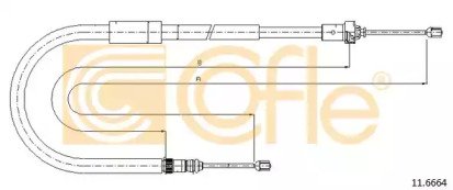 Трос COFLE 11.6664
