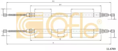 Трос COFLE 11.6769