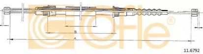 Трос COFLE 11.6792