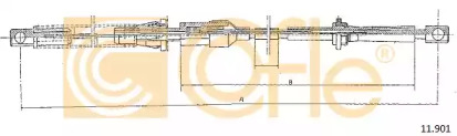 Трос COFLE 11.901