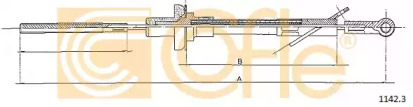 Трос COFLE 1142.3