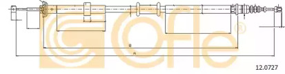Трос COFLE 12.0727