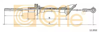 Трос COFLE 12.201E