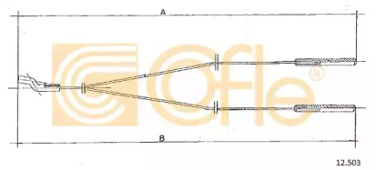 Трос COFLE 12.503