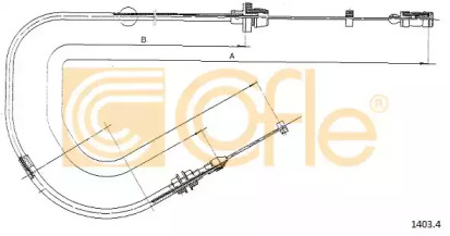 Трос COFLE 1403.4