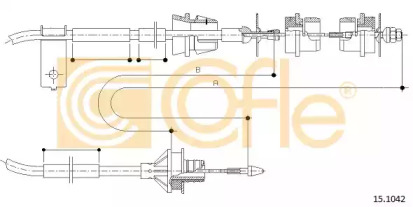 Трос COFLE 15.1042