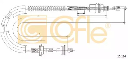 Трос COFLE 15.134