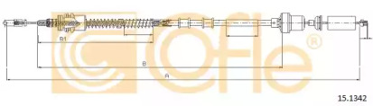 Трос COFLE 15.1342