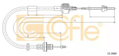 Трос COFLE 15.2684