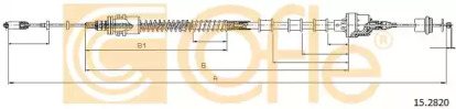 Трос COFLE 15.2820