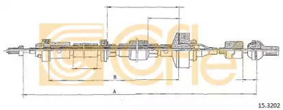Трос COFLE 15.3202