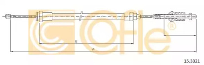 Трос COFLE 15.3321