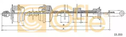 Трос COFLE 15.353