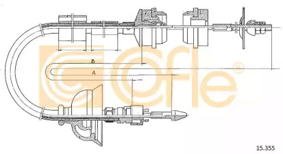 Трос COFLE 15.355