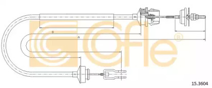 Трос COFLE 15.3604