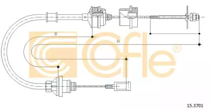 Трос COFLE 15.3701
