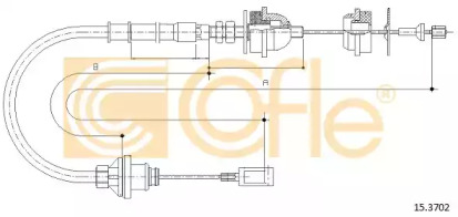Трос COFLE 15.3702