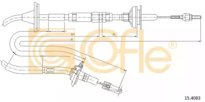 Трос COFLE 15.4083