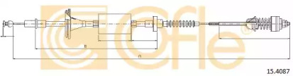 Трос COFLE 15.4087