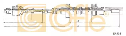 Трос COFLE 15.438