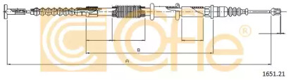 Трос COFLE 1651.21