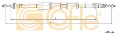 Трос COFLE 1651.22