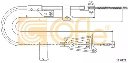 Трос COFLE 17.0121