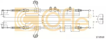 Трос COFLE 17.0510