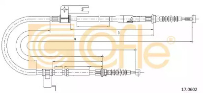 Трос COFLE 17.0602