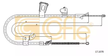 Трос COFLE 17.1070