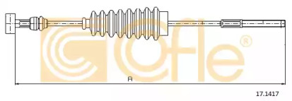 Трос COFLE 17.1417