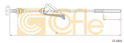 Трос COFLE 17.1423