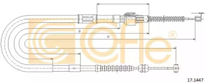Трос COFLE 17.1447