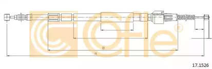Трос COFLE 17.1526